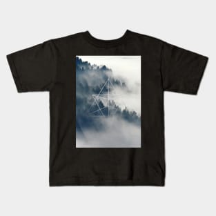 Misty Trees Kids T-Shirt